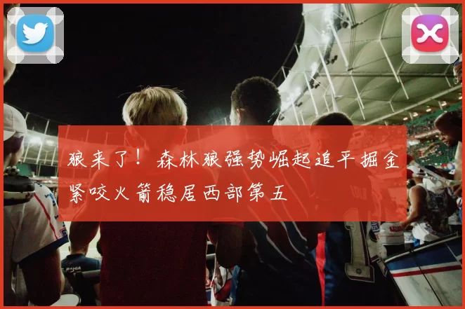狼来了！森林狼强势崛起追平掘金紧咬火箭稳居西部第五